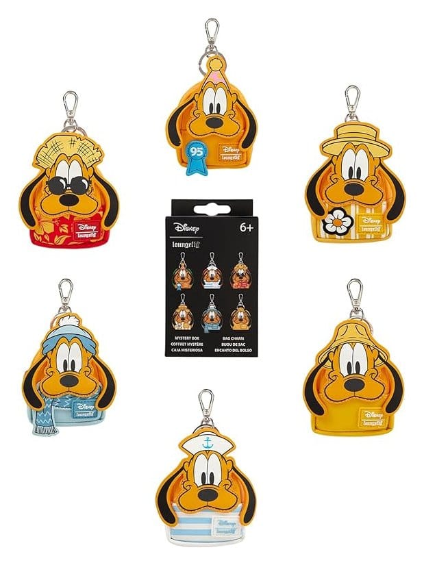 Zaino Disney by Loungefly Keychains Mini Pluto 95th Anniversary Blind Box Assortment (15) DS Modellismo Zaino Disney by Loungefly Keychains Mini