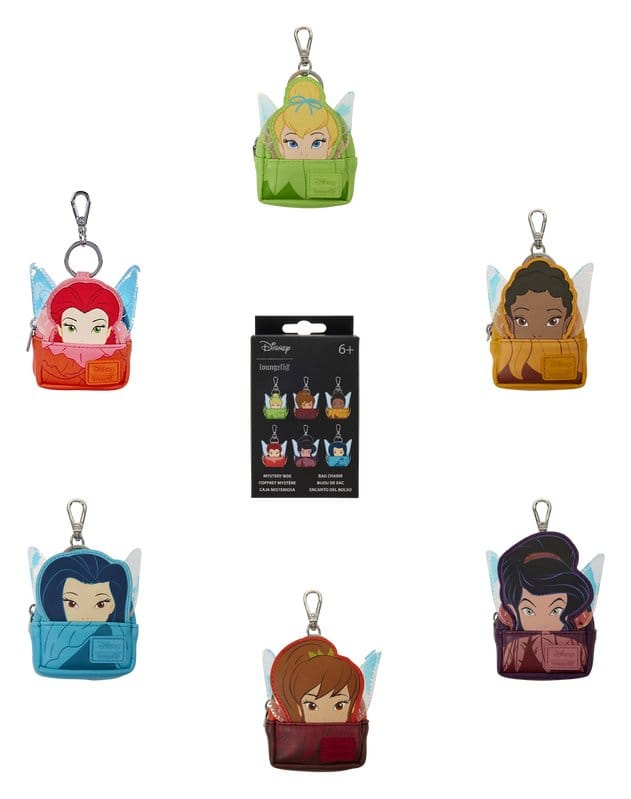 Borsa Disney Fairies by Loungefly Charm Mystery Box Display (15) DS Modellismo Borsa Disney Fairies by Loungefly Charm