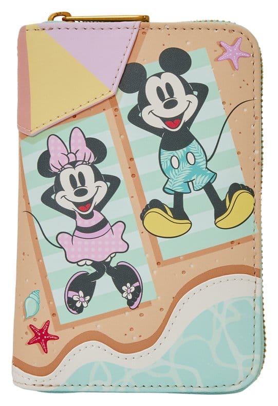 Portafoglio Mickey & Minnie Beach Fun Zip Around DS Modellismo Portafoglio Mickey & Minnie Beach Fun Zip