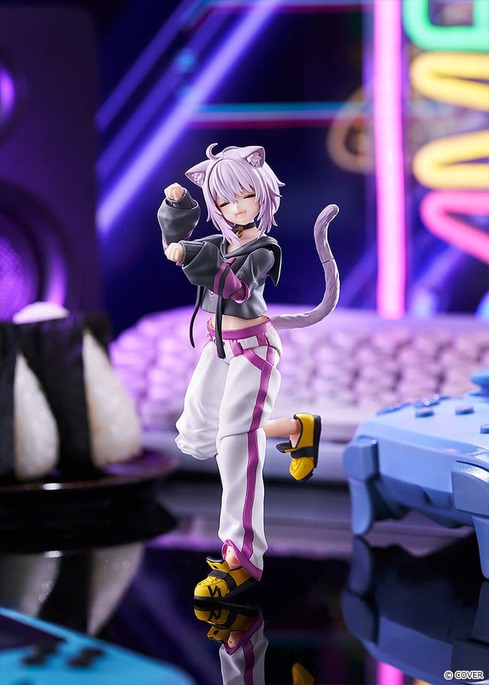 Hololive Production figma Action Figure Nekomata Okayu 14 cm DS Modellismo Hololive Production figma Action Nekomata