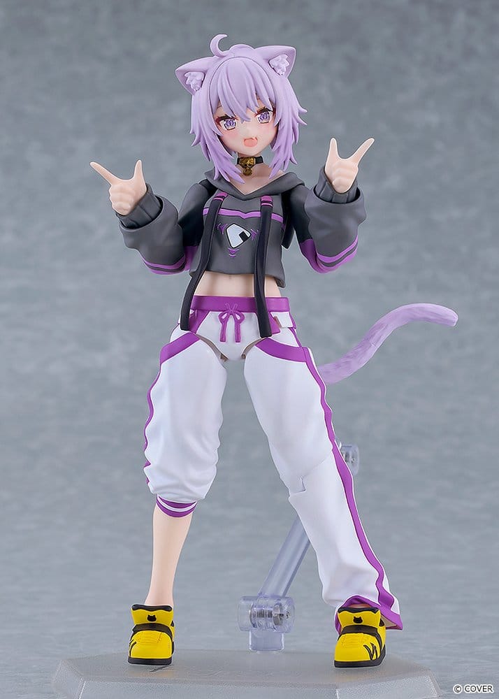 Hololive Production figma Action Figure Nekomata Okayu 14 cm DS Modellismo Hololive Production figma Action Nekomata