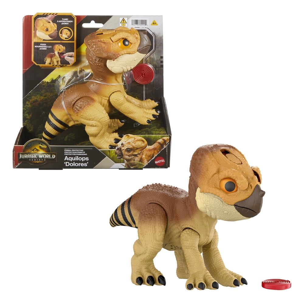 Jurassic World: Rebirth Interactive Action Figure Aquilops Dolores 13 cm DS Modellismo Jurassic World: Rebirth Interactive Action