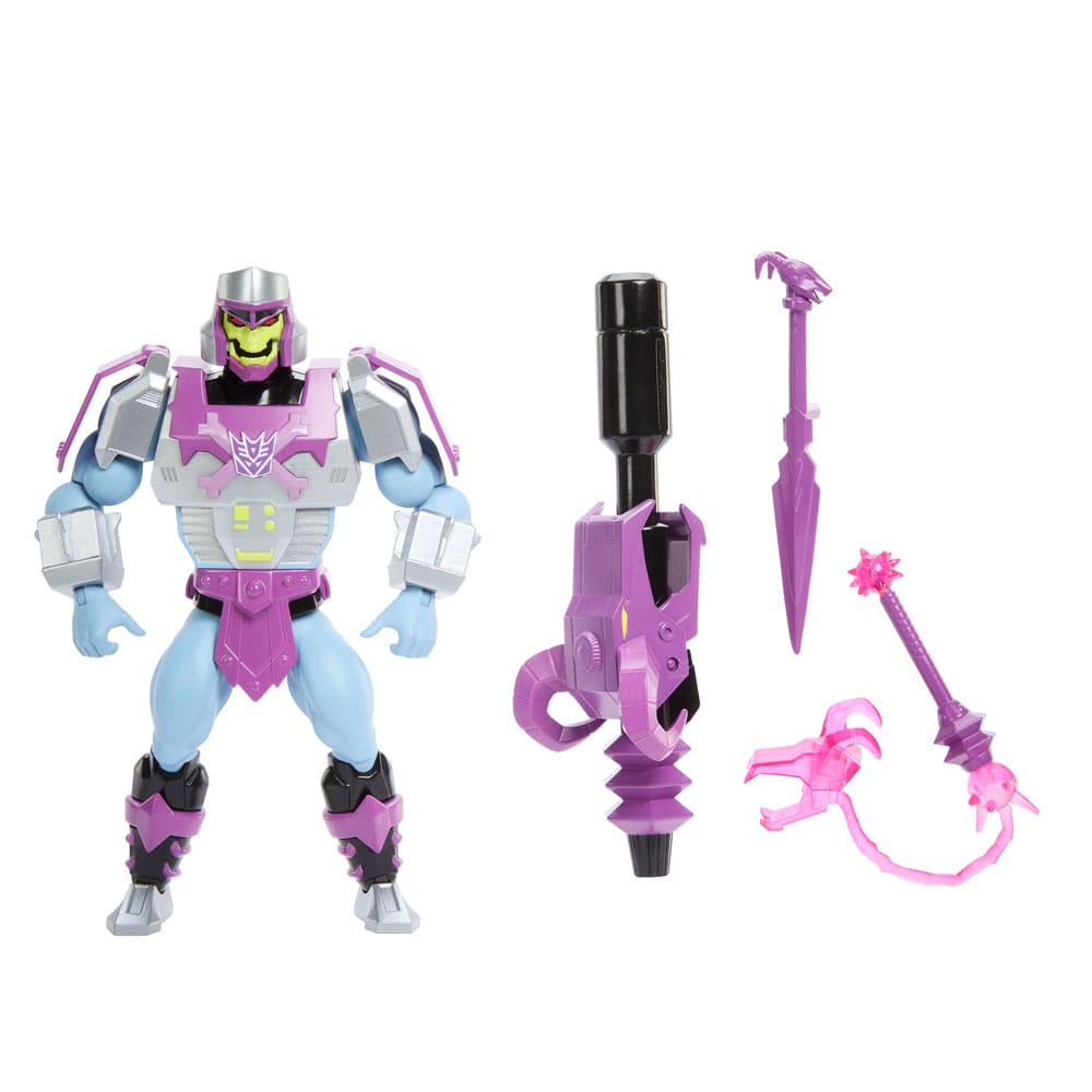 Masters of the Universe x Transformers Action Figure Megatron Armor Skeletor heo European Exclusive 14 cm DS Modellismo Masters Universe x Transformers Action