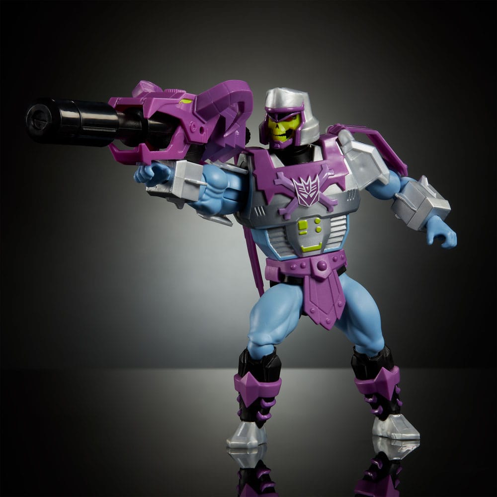 Masters of the Universe x Transformers Action Figure Megatron Armor Skeletor heo European Exclusive 14 cm DS Modellismo Masters Universe x Transformers Action