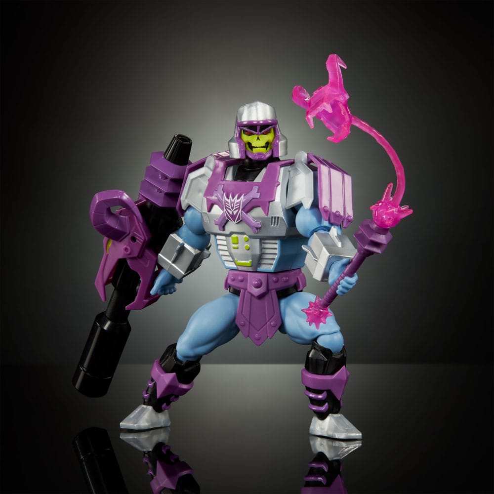 Masters of the Universe x Transformers Action Figure Megatron Armor Skeletor heo European Exclusive 14 cm DS Modellismo Masters Universe x Transformers Action
