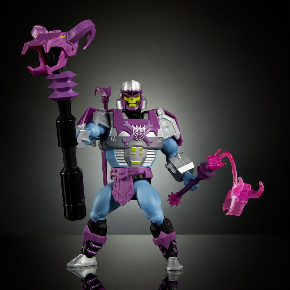 Masters of the Universe x Transformers Action Figure Megatron Armor Skeletor heo European Exclusive 14 cm DS Modellismo Masters Universe x Transformers Action