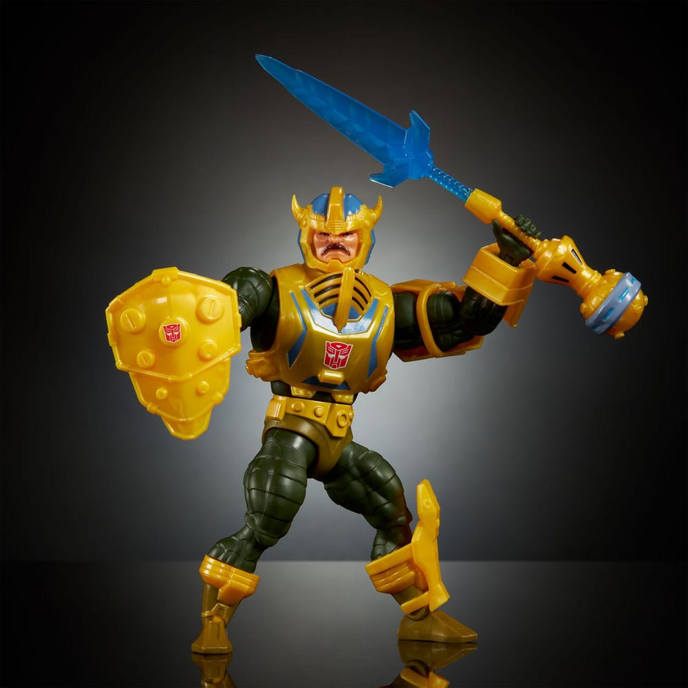 Masters of the Universe x Transformers Action Figure Bumblebee Armor Man-At-Arms heo European Exclusive 14 cm DS Modellismo Masters Universe x Transformers Action