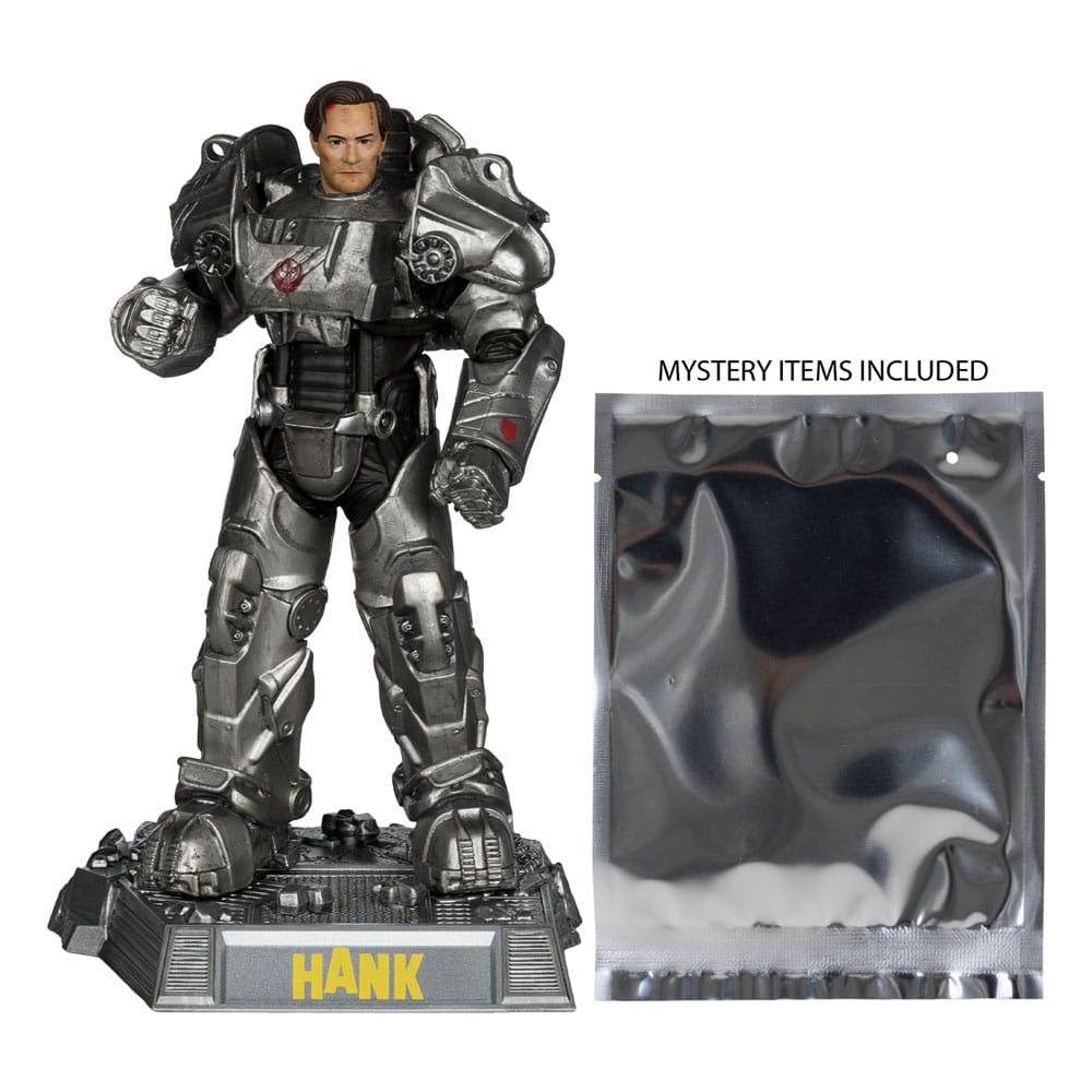 Fallout Movie Maniacs Action Figure Hank Maclean (Season 2) (Red Platinum Edition) 17 cm DS Modellismo Fallout Movie Maniacs Action Hank Maclean