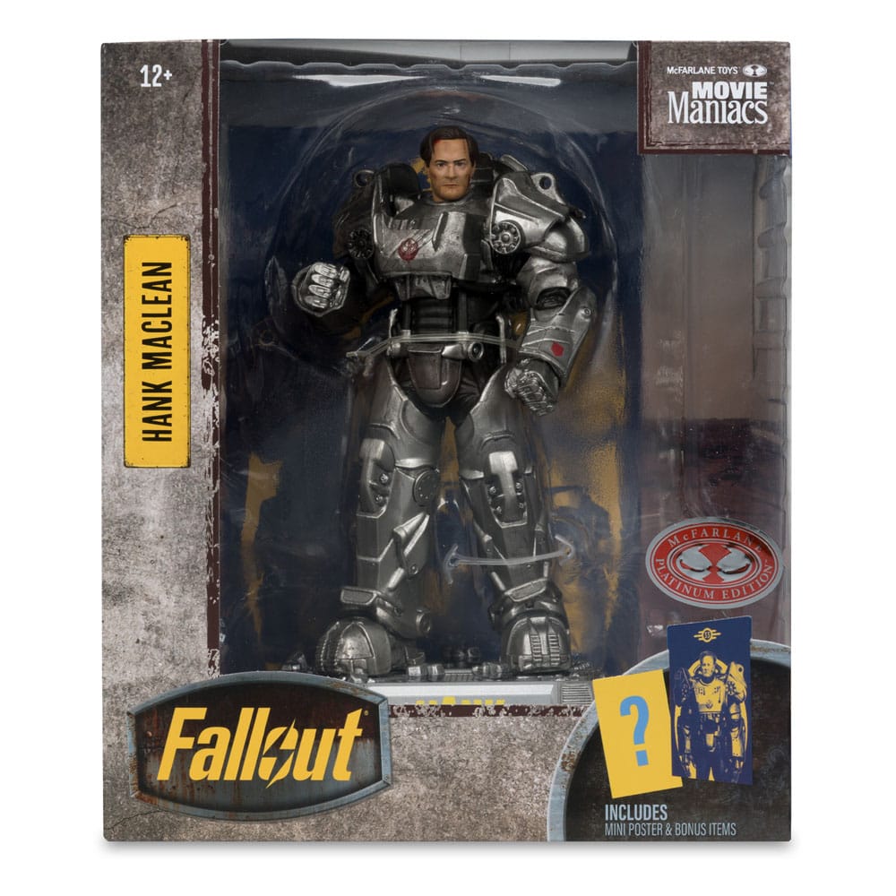 Fallout Movie Maniacs Action Figure Hank Maclean (Season 2) (Red Platinum Edition) 17 cm DS Modellismo Fallout Movie Maniacs Action Hank Maclean