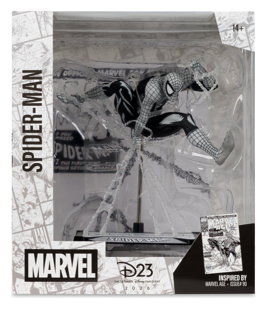 Statua Marvel PVC 1/10 Spider-Man (Marvel Age #90) (Line Art) 18 cm DS Modellismo Statua Marvel PVC Spider-Man 18 scala 1/10