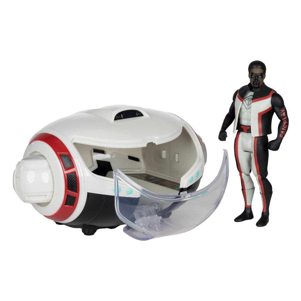 Superman (2025) DC Direct Super Powers Action Figure with Vehicle Mr. Terrific & T-Craft DS Modellismo Superman (2025) Dc Direct Super Powers
