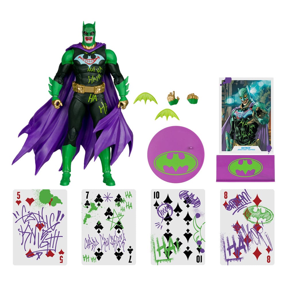 DC Multiverse Action Figure Batman (Joker War) (Jokerized) (Gold Label) 18 cm DS Modellismo Dc Multiverse Action Batman (Joker War)