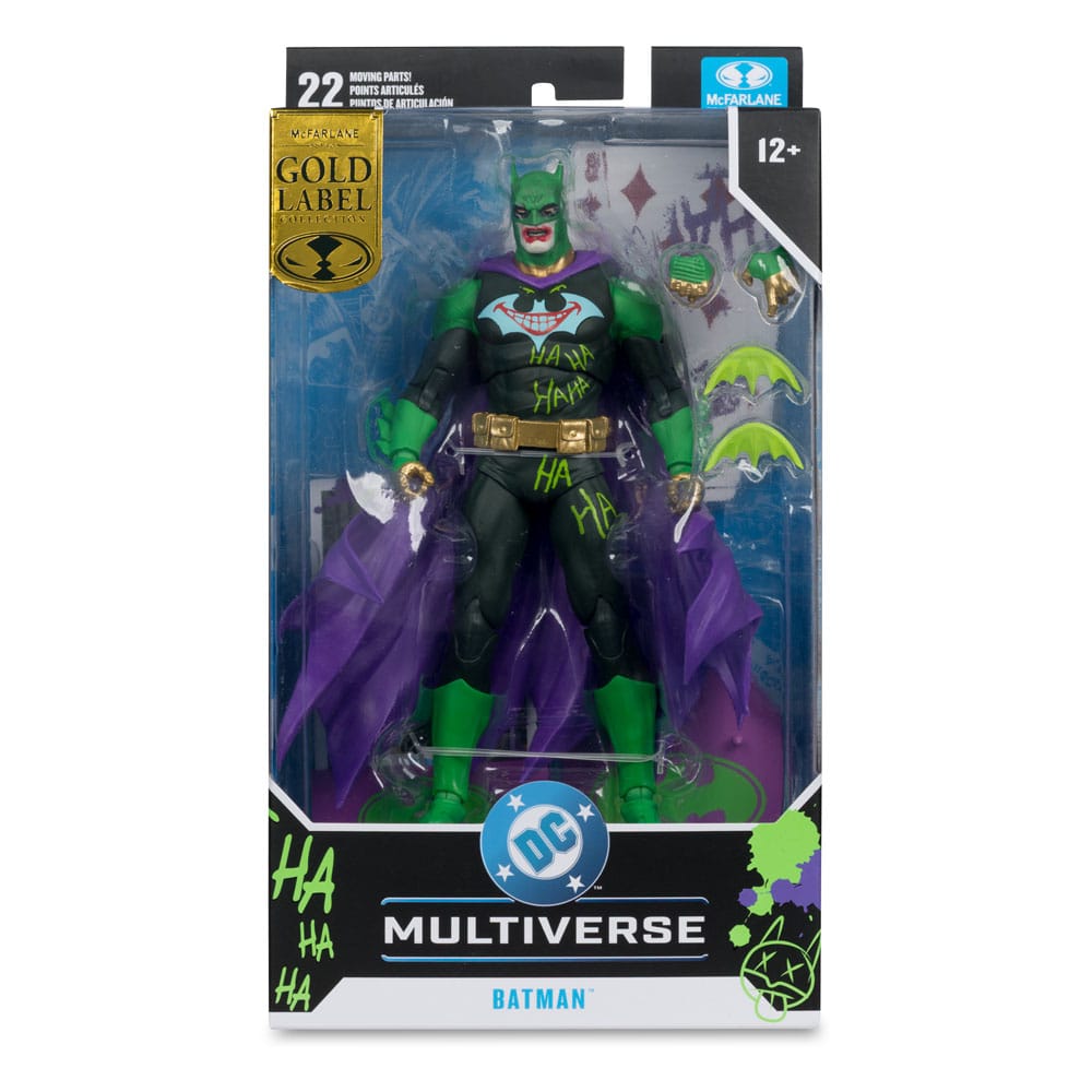 DC Multiverse Action Figure Batman (Joker War) (Jokerized) (Gold Label) 18 cm DS Modellismo Dc Multiverse Action Batman (Joker War)
