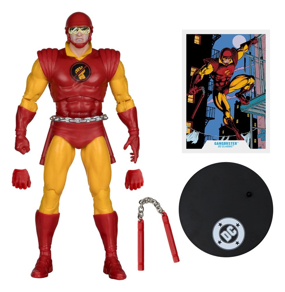 DC Multiverse Action Figure Gangbuster (DC Classic) (Red Platinum Edition) 18 cm DS Modellismo Dc Multiverse Action Gangbuster (Dc Classic)