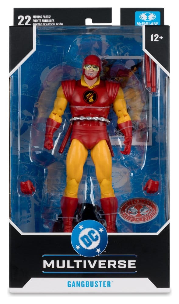 DC Multiverse Action Figure Gangbuster (DC Classic) (Red Platinum Edition) 18 cm DS Modellismo Dc Multiverse Action Gangbuster (Dc Classic)
