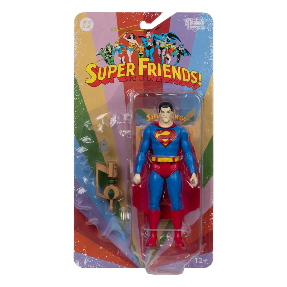 DC Retro Super Friends Action Figure Bizarro 15 cm DS Modellismo Dc Retro Super Friends Action Bizarro