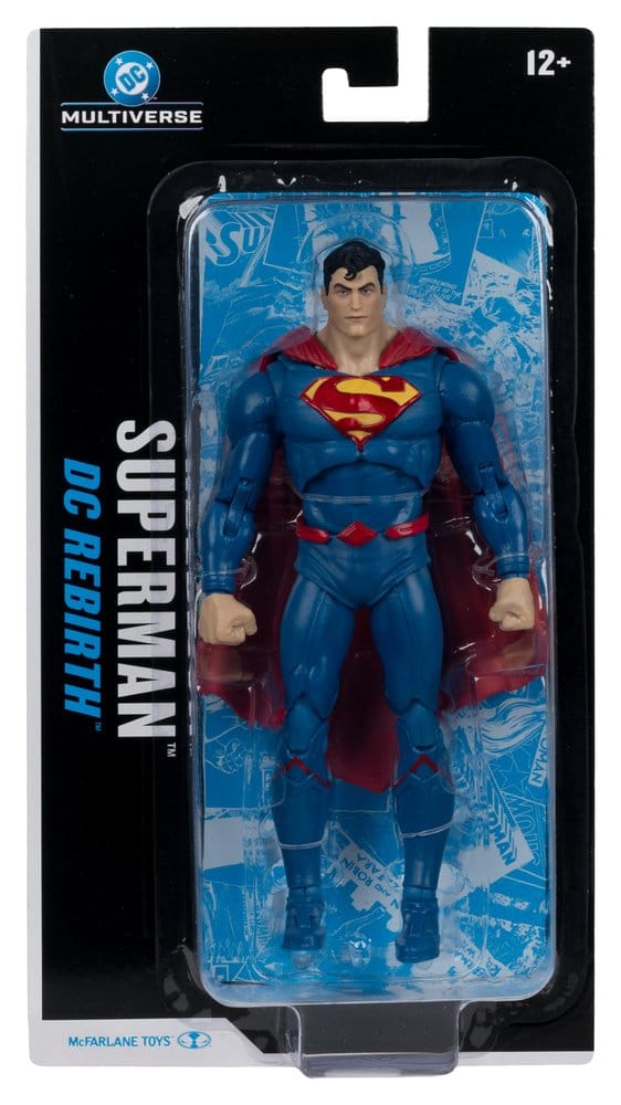 DC Multiverse Action Figure Superman (Rebirth) (Blister Card) 18 cm DS Modellismo Dc Multiverse Action Superman (Rebirth)