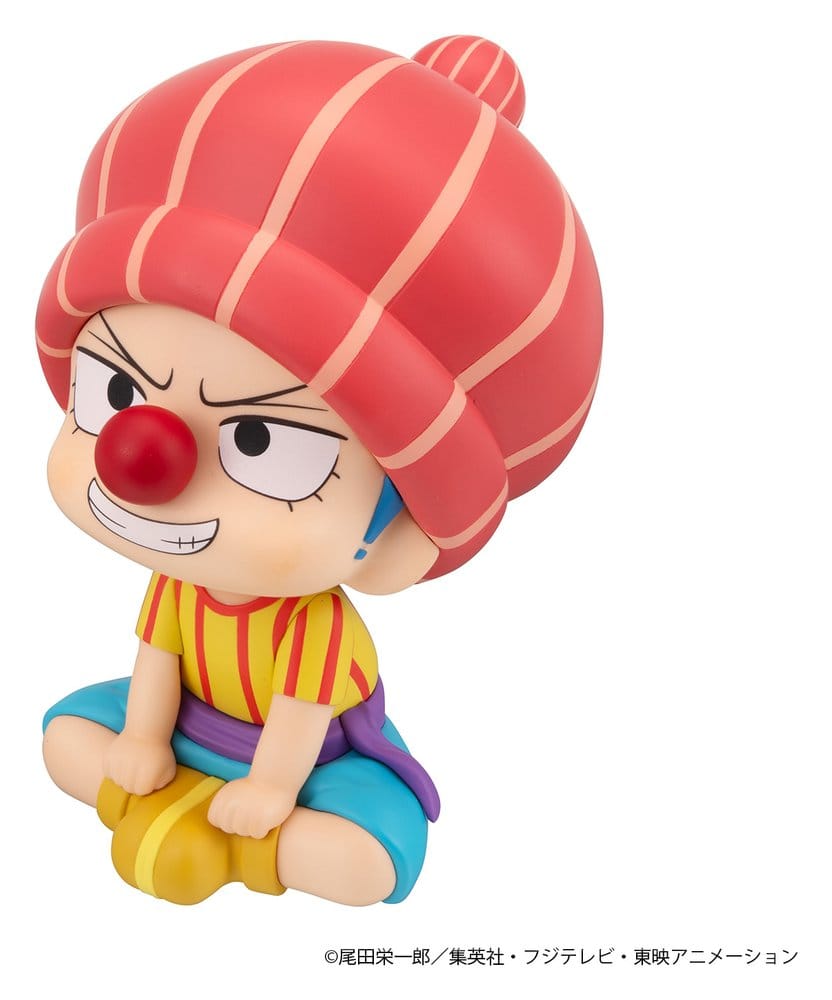 One Piece Look Up PVC Figures 2-Pack Shanks & Buggy Childhood Ver. 11 cm (with gift) DS Modellismo One Piece Look Up Shanks & Buggy Childhood