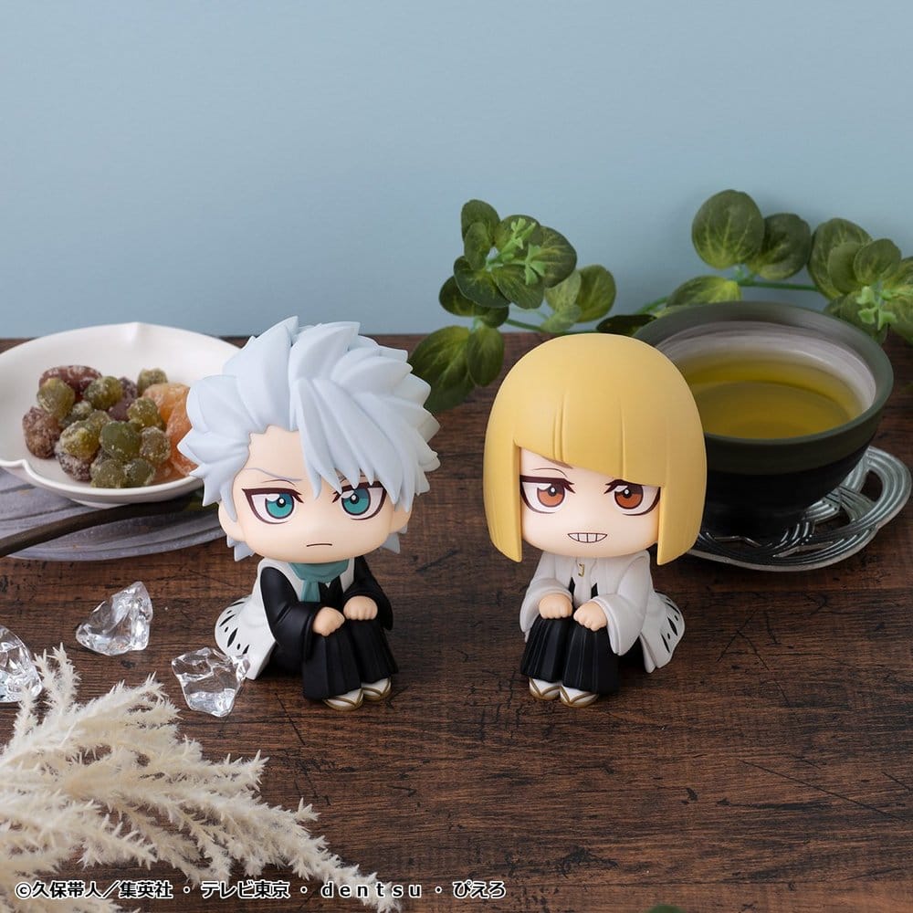 Bleach Look Up PVC Figures 2-Pack Toshiro Hitsugaya & Shinji Hirako 11 cm (with gift) DS Modellismo Bleach Look Up Toshiro Hitsugaya & Shinji