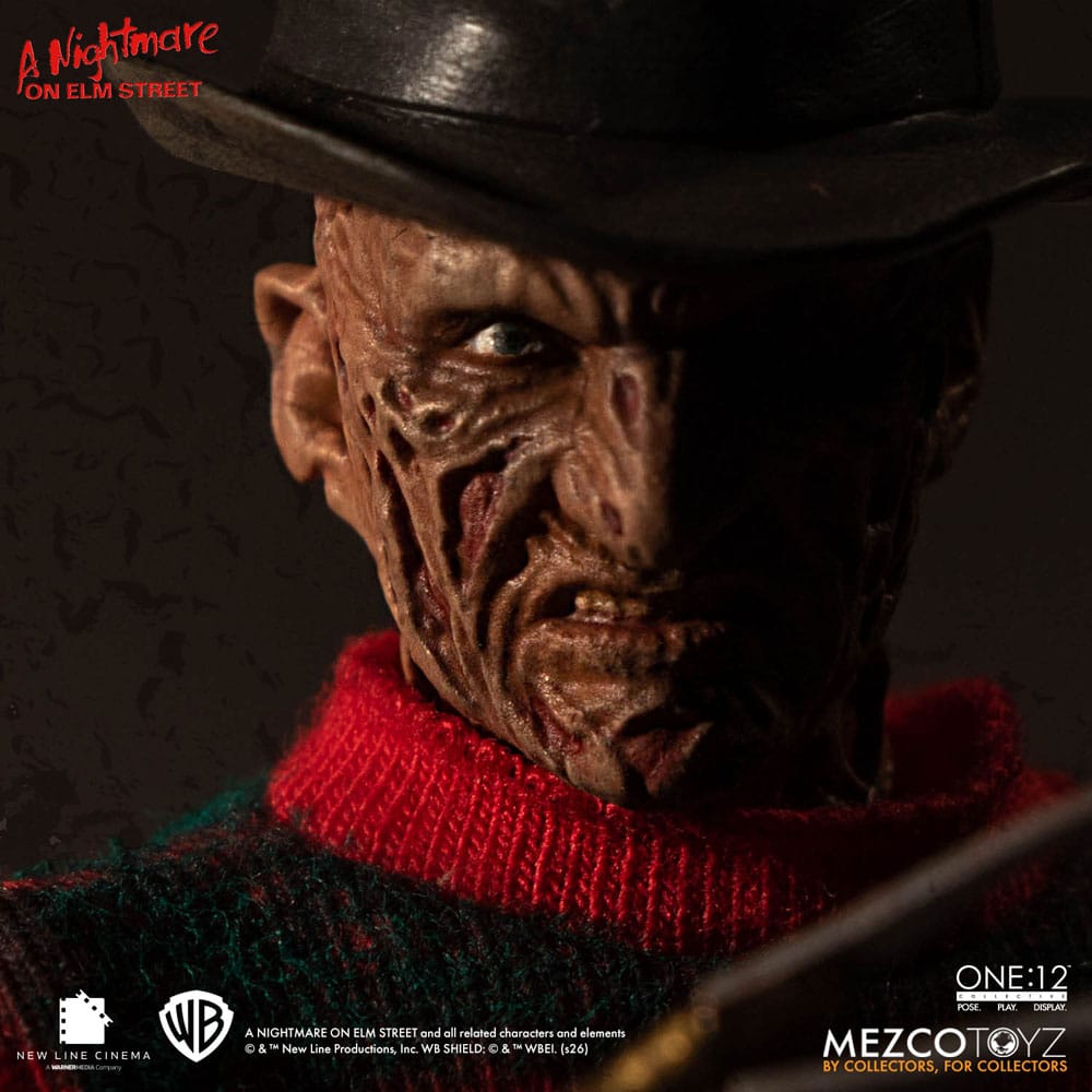 Nightmare On Elm Street Action Figure 1/12 Freddy Krueger 17 cm DS Modellismo Nightmare On Elm Street Action scala 1/12