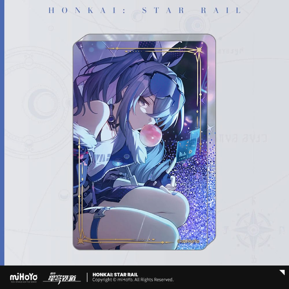 Decorazione Honkai: Star Rail Light Cone Acryl with Glitter: Incessant Rain 9 cm DS Modellismo Decorazione Honkai: Star Rail Light Cone