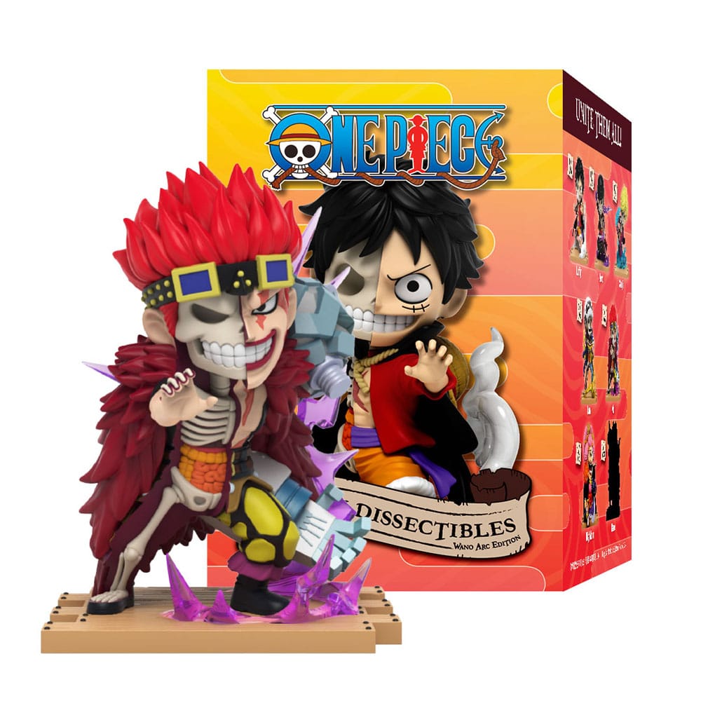One Piece: Freeny's Hidden Dissectibles Wano 4 inch Vinyl Figure Blind Box Display (6) DS Modellismo One Piece: Freeny's Hidden Dissectibles Wano