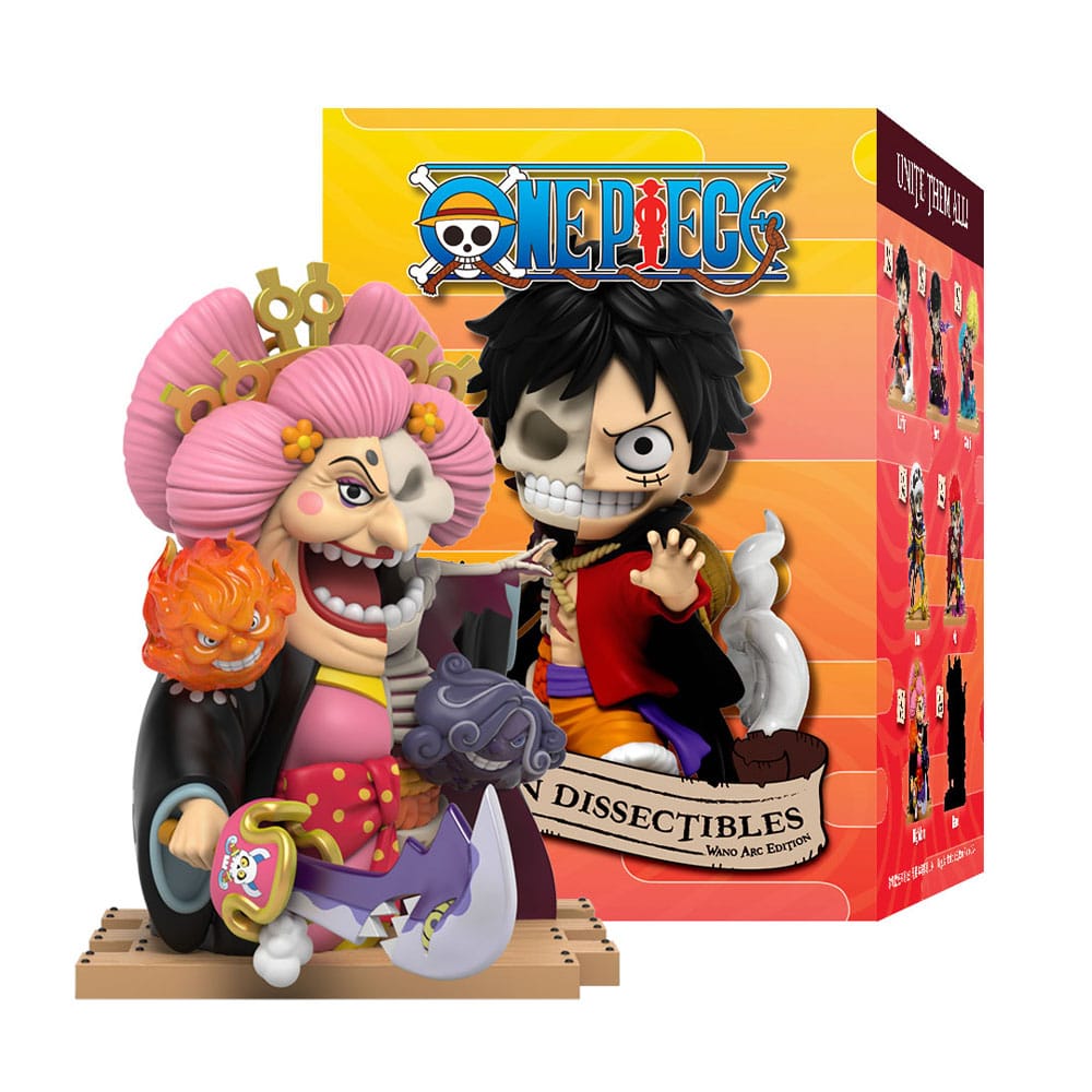 One Piece: Freeny's Hidden Dissectibles Wano 4 inch Vinyl Figure Blind Box Display (6) DS Modellismo One Piece: Freeny's Hidden Dissectibles Wano