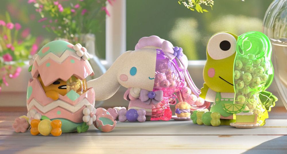 Sanrio Floral Daydream Series Kandy 4 inch Vinyl Figure Blind Box Display (6) DS Modellismo Sanrio Floral Daydream Kandy 4 inch Blind