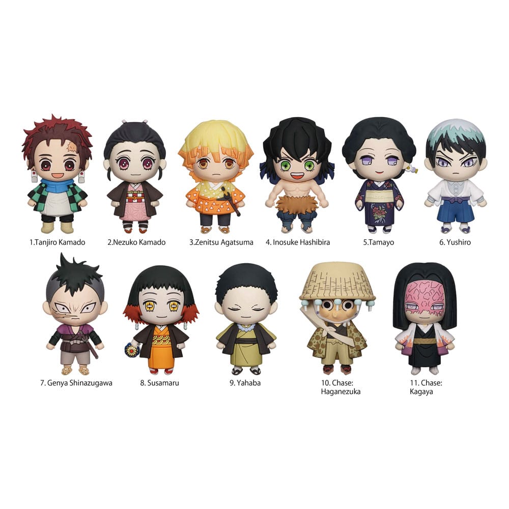 Clip ferma sacchetti Demon Slayer: Kimetsu no Yaiba 3D PVC Series 3 Display (24) DS Modellismo Clip ferma sacchetti Demon Slayer: Kimetsu