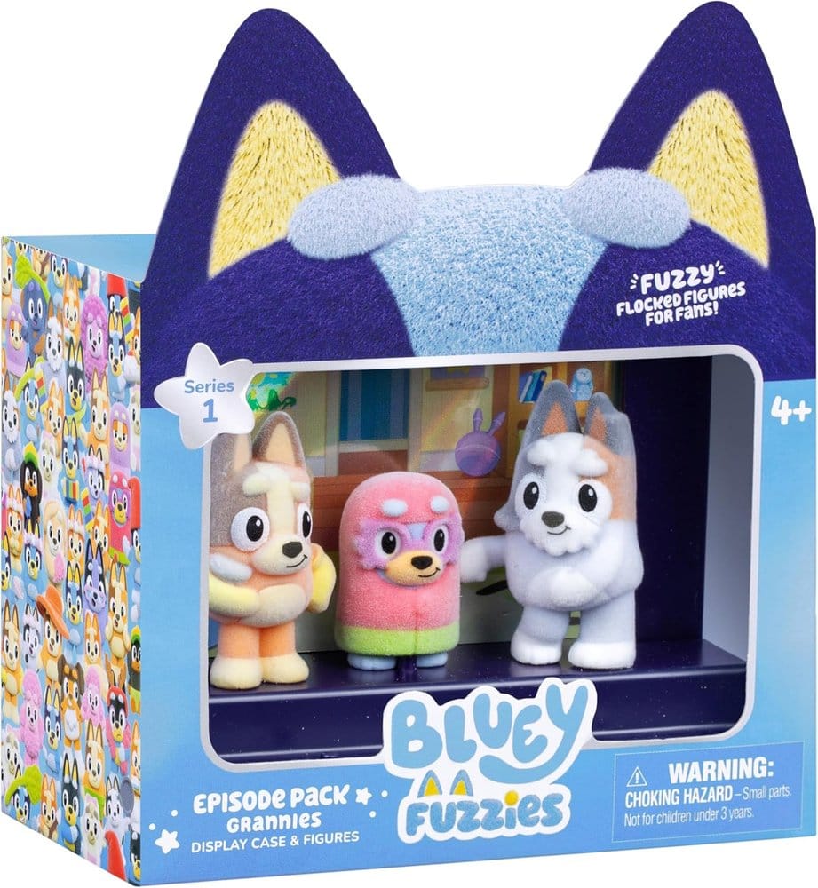 Bluey Fuzzies Episode Pack Display (12) DS Modellismo Bluey Fuzzies Episode Display (12)