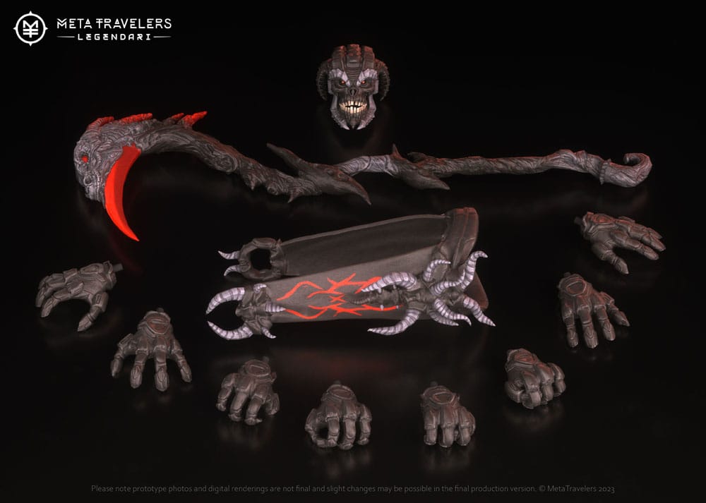 Legendari Actionfigur 1/10 Obsidious 18 cm DS Modellismo Legendari Actionfigur Obsidious scala 1/10