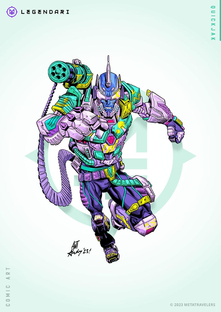 Legendari Actionfigur 1/10 Quik Jak 18 cm DS Modellismo Legendari Actionfigur Quik Jak 18 scala 1/10