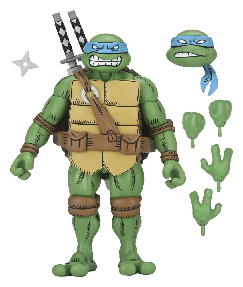 Teenage Mutant Ninja Turtles x Usagi Yojimbo Ultimate Action Figure Leonardo 18 cm DS Modellismo Teenage Mutant Ninja Turtles x Usagi Yojimbo