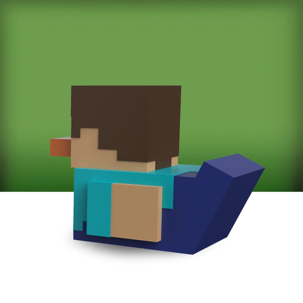Minecraft Tubbz Mini PVC Figure Steve 5 cm DS Modellismo Minecraft Tubbz Mini Steve Numskull