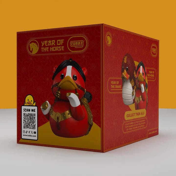 Chinese New Year Tubbz PVC Figure Horse Boxed Edition 10 cm DS Modellismo Chinese Year Tubbz Horse Boxed Numskull