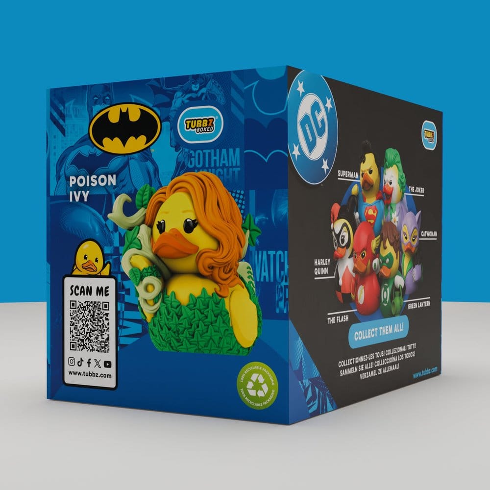 DC Comics Tubbz PVC Figure Poison Ivy Boxed Edition 10 cm DS Modellismo Dc Comics Tubbz Poison Ivy Boxed Numskull