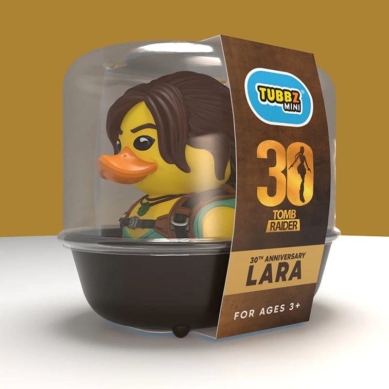 Tomb Raider Tubbz Mini PVC Figure Lara (30th Anniversary) 5 cm DS Modellismo Tomb Raider Tubbz Mini Lara