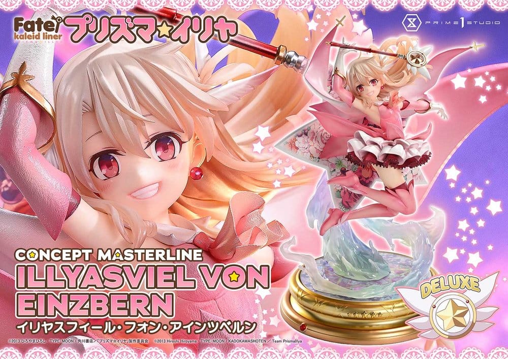 Statua Fate/kaleid liner Prisma Illya Concept Masterline 1/5 Illyasviel von Einzbern Deluxe Version 35 cm DS Modellismo Statua Fate/kaleid liner Prisma scala 1/5