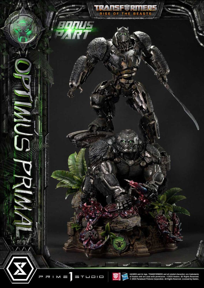 Statua Transformers: Rise of the Beasts Museum Masterline Optimus Primal Ultimate Bonus Version 72 cm DS Modellismo Statua Transformers: Rise Beasts Museum