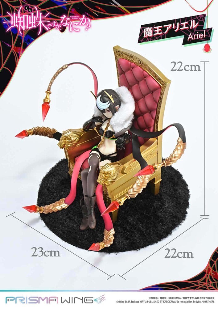 Statua So I'm a Spider, So What? Prisma Wing PVC 1/7 Ariel 22 cm - Damaged packaging DS Modellismo Statua So I'm a Spider, So What? scala 1/7