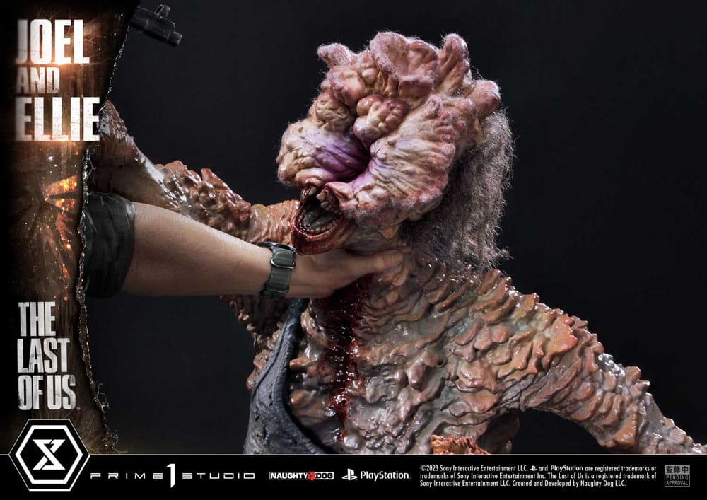 Statua The Last of Us Part I Ultimate Premium Masterline Series Joel & Ellie Deluxe Bonus Version (The Last of Us Part I) 73 cm DS Modellismo Statua Last Us Part I Ultimate Premium