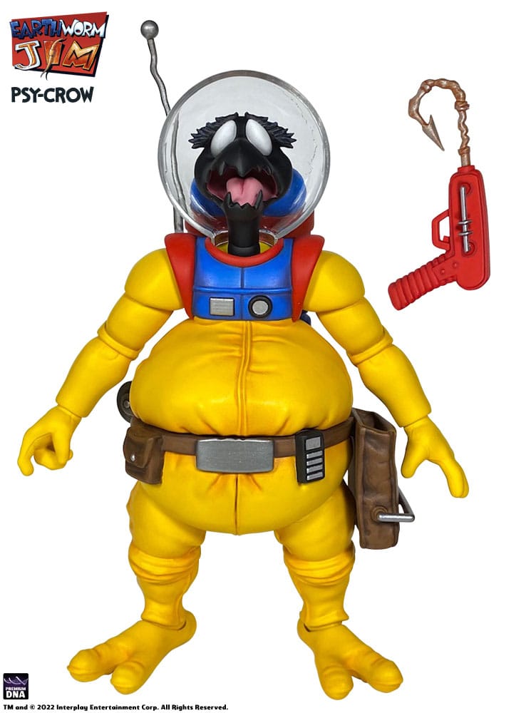 Earthworm Jim Action Figure Wave 1: Psy-Crow 15 cm DS Modellismo Earthworm Jim Action Wave 1: Psy-Crow