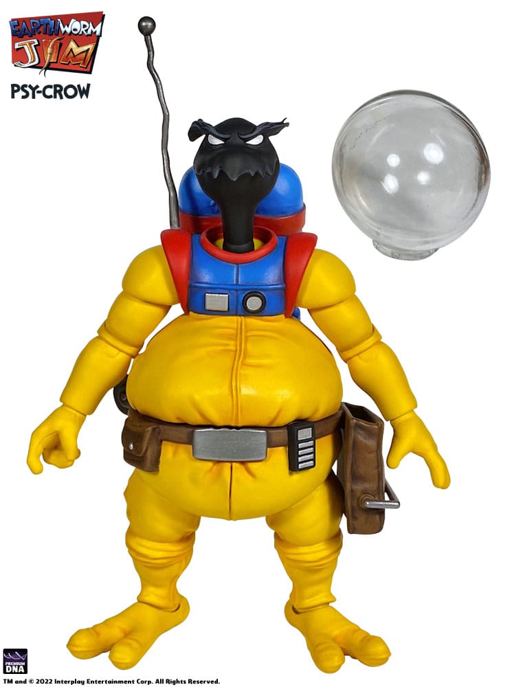 Earthworm Jim Action Figure Wave 1: Psy-Crow 15 cm DS Modellismo Earthworm Jim Action Wave 1: Psy-Crow