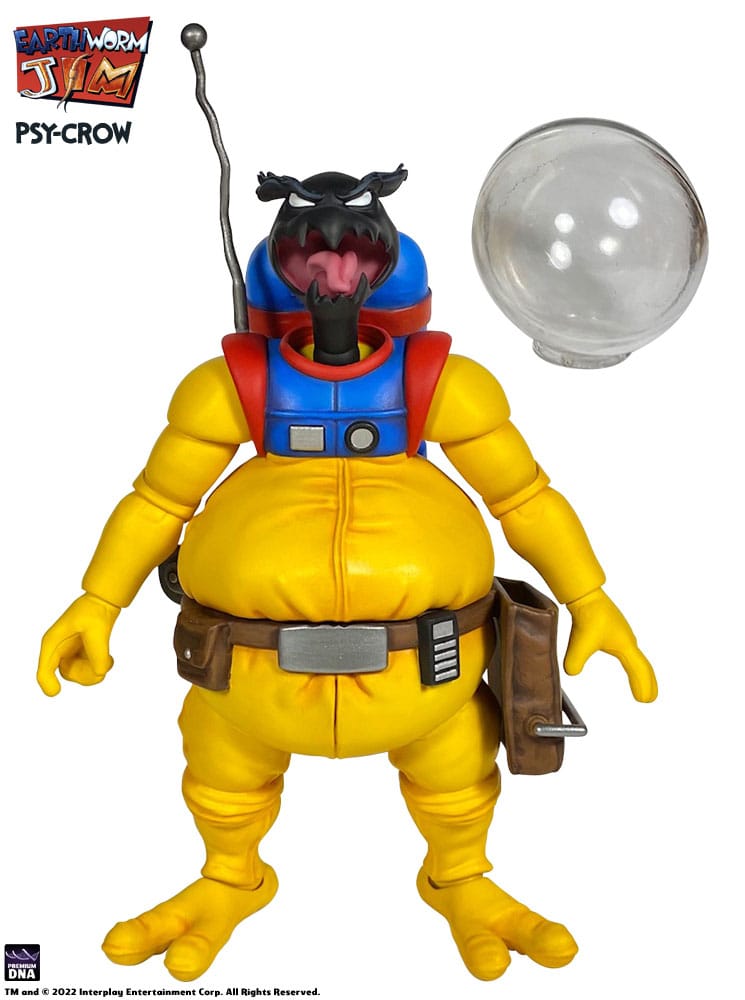 Earthworm Jim Action Figure Wave 1: Psy-Crow 15 cm DS Modellismo Earthworm Jim Action Wave 1: Psy-Crow