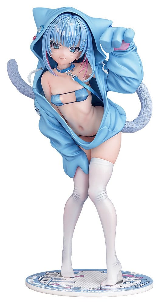 Virtual illustrator Kanzarin PVC Figure 1/6 kanzarin-chan: Cat-Eared Hoodie Ver. 26 cm DS Modellismo Virtual illustrator Kanzarin PVC scala 1/6