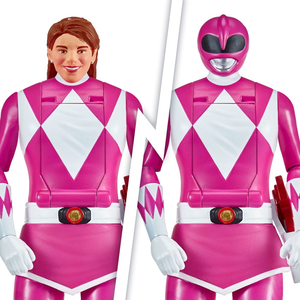 Mighty Morphin Power Rangers Action Figure Auto-Morphin Pink Ranger 12 cm DS Modellismo Mighty Morphin Power Rangers Action