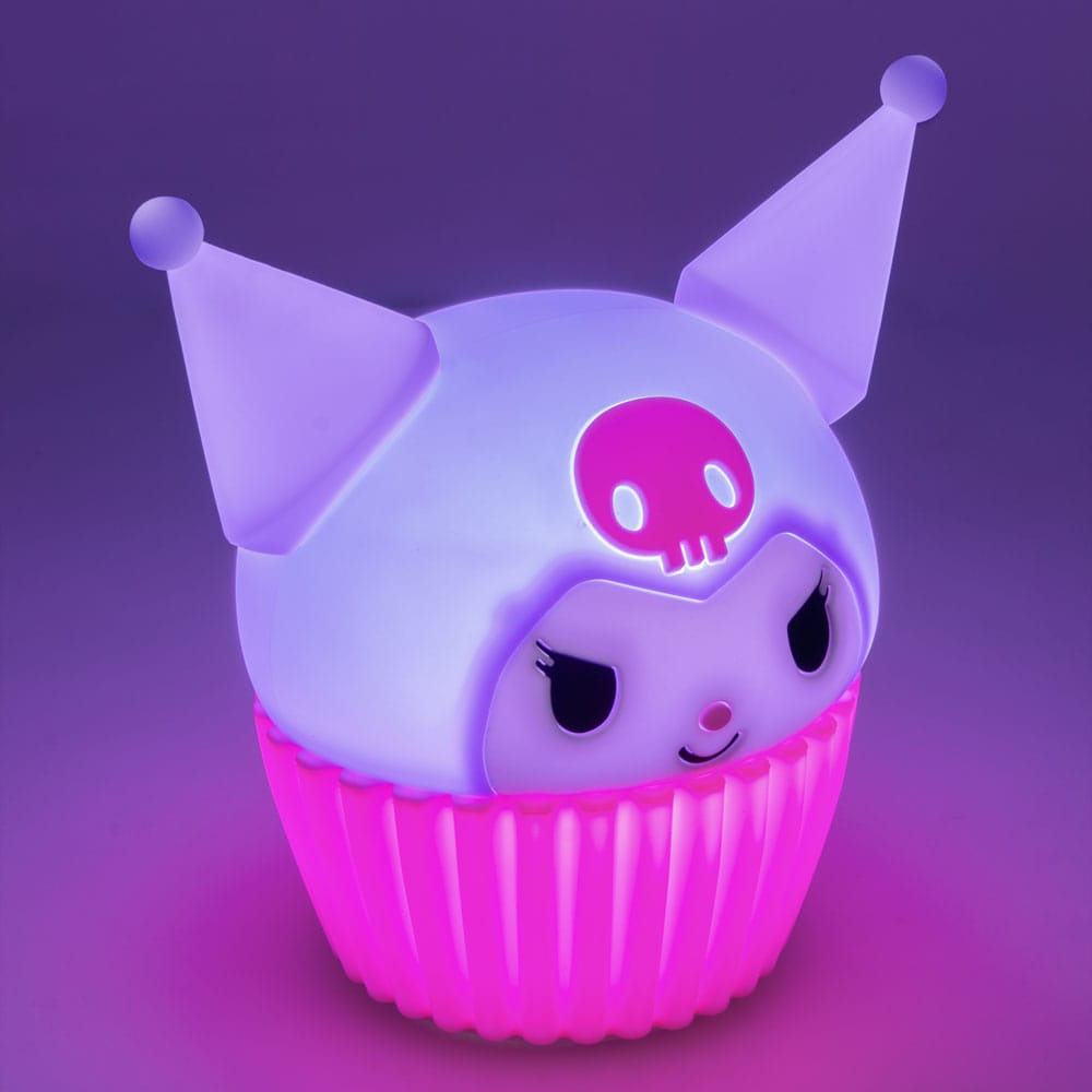 Sanrio Squishy Glo Silicon Light Kuromi 15 cm DS Modellismo Sanrio Squishy Glo Silicon Light Kuromi