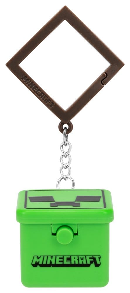 Zaino Minecraft Popz Buddies Keyrings Blind Box Assortment (24) DS Modellismo Zaino Minecraft Popz Buddies Keyrings Blind