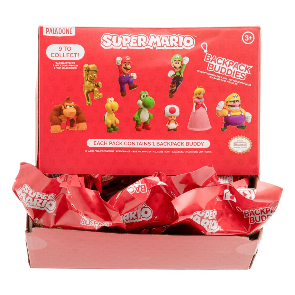 Zaino Super Mario Buddies Mystery Bags Display (24) DS Modellismo Zaino Super Mario Buddies Mystery Bags