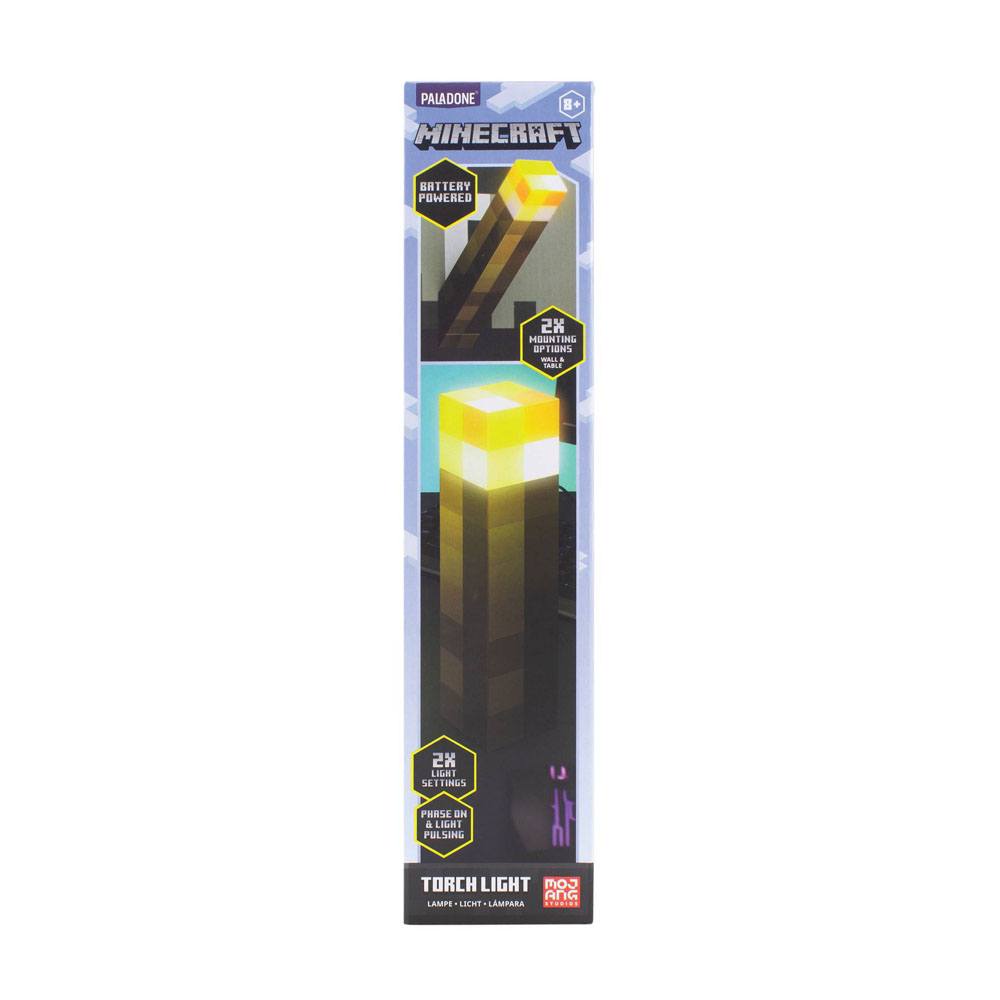 Minecraft Torch Light DS Modellismo Minecraft Torch Light Paladone Products